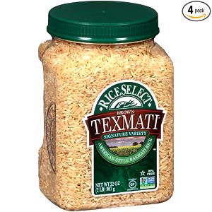 1/4 cup dry (45 g) Organic Texmati Brown Rice Long Grain American Basmati