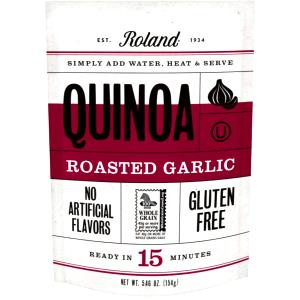 1/4 cup dry (45 g) Quinoa Roasted Garlic