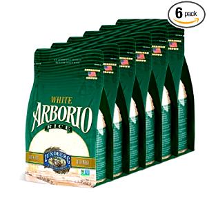 1/4 cup dry (45 g) White Arborio Rice