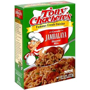 1/4 cup dry mix (39 g) Famous Creole Cuisine Dry Creole Jambalaya Dinner Mix