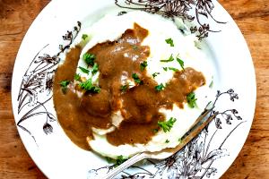 1/4 Cup Giblet & Mushroom Gravy, Vegan