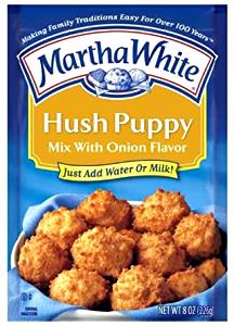 1/4 cup Hush Puppy Mix with Onion