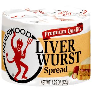 1/4 Cup Liverwurst Spread, Canned