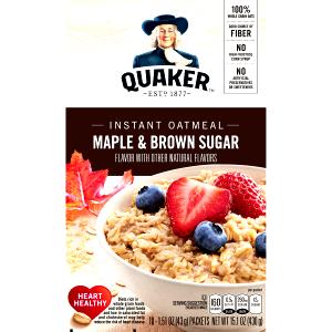 1/4 Cup Maple Oatmeal Cereal