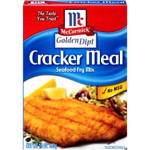 1/4 cup mix (32 g) Cracker Meal Seafood Fry Mix