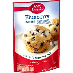 1/4 cup mix (38 g) Blueberry Muffin Mix