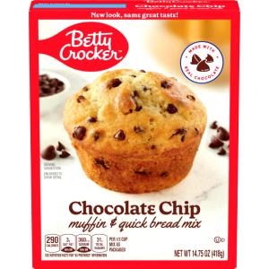 1/4 Cup Muffin Mix, Chocolate Chip