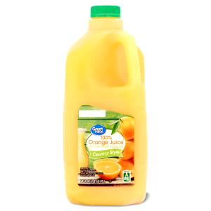 1/4 Cup Orange Juice, Country Style