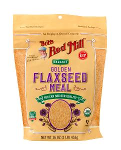 1/4 cup Organic 100% Whole Ground Golden Flaxseed Meal