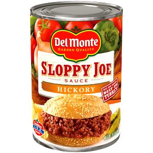 1/4 Cup Sloppy Joe Sauce, Hickory