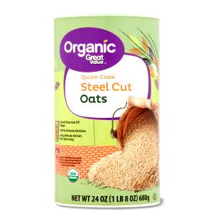 1/4 Cup Steel Cut Oats, Organic Quick Cook