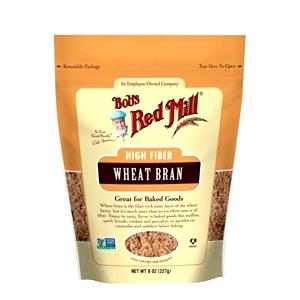 1/4 Cup Wheat Bran, Unprocessed