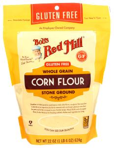 1/4 Cup Whole Grain Organic Corn Flour