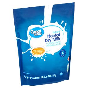 1/4 Lb Milk (Nonfat Calcium Reduced, Dry)