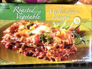 1/4 package (227 g) Roasted Vegetable Multi-Grain Lasagna