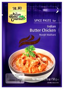 1/4 package (64 g) Indian Butter Chicken Gourmet Cooking Kit