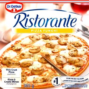 1/4 package (91 g) Ristorante Funghi Pizza