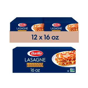 1/4 Package Lasagna Pasta, Rice, Dry