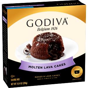 1/4 Package Lava Cake Mix