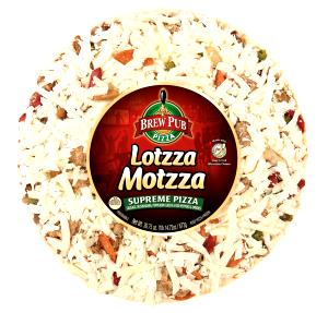 1/4 pizza (122 g) Lotzza Motzza Supreme Pizza