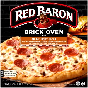 1/4 pizza (127 g) Brick Oven Crust Pepperoni Pizza