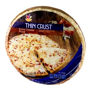 1/4 pizza (145 g) Thin Crust Extra Cheese Pizza