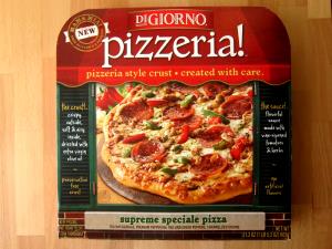 1/4 pizza (151 g) Pizzeria! Supreme Speciale Pizza