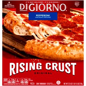 1/4 pizza Rising Crust - Pepperoni Pizza