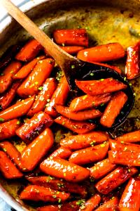 1/4 recipe Zesty Honey Carrots