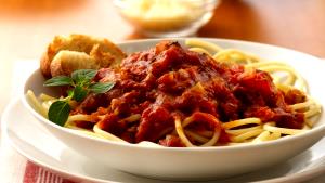 1/4 small order Spaghetti with Marinara Sauce