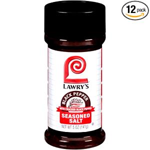 1/4 tsp (0.7 g) Black Pepper Seasoned Salt