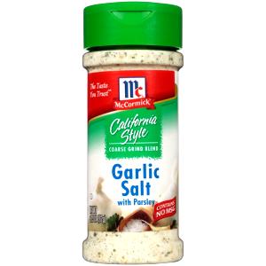 1/4 tsp (1.2 g) California Garlic Salt with Parsley