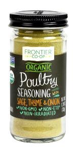 1/4 tsp (1.2 g) Poultry Seasoning