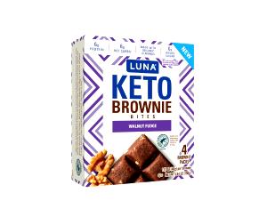 1 (40 g) Keto Brownie Bites Walnut Fudge