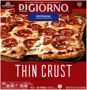 1/5 pizza (125 g) Classic Thin Crust Pizza - Pepperoni