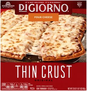 1/5 pizza (130 g) Thin Crispy Crust Pizza - Four Cheese