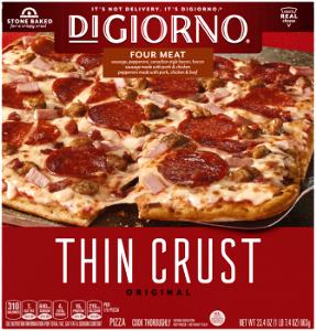 1/5 pizza (141 g) Classic Thin Crust Pizza - Supreme