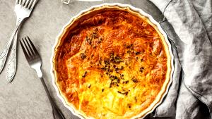 1/5 quiche (130 g) Aged Cheddar & Broccoli Quiche