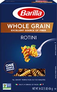 1/6 box (56 g) Whole Grain Rotini Pasta