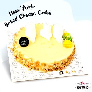 1/6 cake (142 g) Premium Golden Baked Classic New York Style Cheesecake