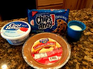 1/6 Package Dessert Mix, Chips Ahoy! No Bake