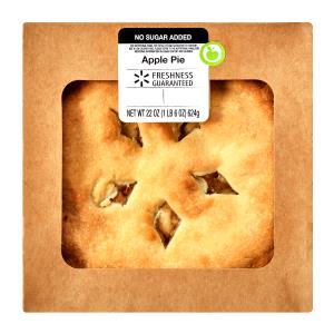 1/6 pie (118 g) No Sugar Added Apple Pie