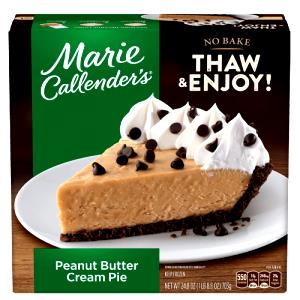 1/6 pie (132 g) Peanut Butter Cream Pie