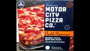 1/6 pizza (135 g) Double Pepperoni Deep Dish Pizza