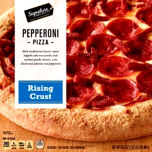 1/6 pizza (144 g) Rising Crust Pepperoni Pizza