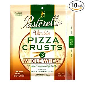 1/6 shell (47 g) Whole Wheat Pizza Crust