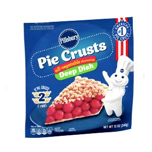 1/8 crust (21 g) Pet-Ritz Pie Crusts Deep Dish - All Vegetable