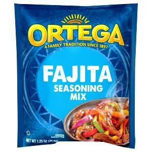 1/8 Envelope Ortega Fajita Seasoning