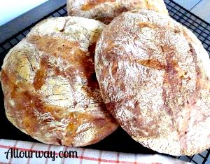 1/8 loaf (57 g) Rustic Pugliese Bread