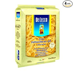 1/8 package (56 g) Fettuccine